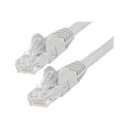 thumbnail image 1 of StarTech.com 3ft (90cm) LSZH CAT6 Ethernet Cable, 10 Gigabit Snagless RJ45 100W PoE Patch Cord, CAT 6 10GbE UTP Network Cable w/Strain Relief, Gray/Fluke Tested/ETL/Low Smoke Zero Halogen - Category 6, 24AWG (N6LPATCH3GR) - Patch cable - RJ-45 (M) to RJ-45 (M) - 3 ft - 0.2 in - UTP - CAT 6 - snagless - gray, 1 of 3