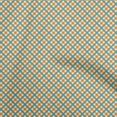 thumbnail image 1 of oneOone Viscose Chiffon Yellow Fabric Check Sewing Craft Projects Fabric Prints By Yard 42 Inch Wide, 1 of 5