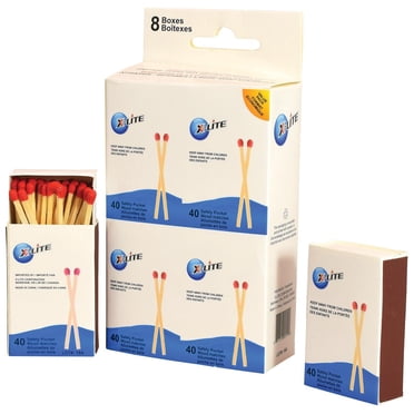 Allumettes de poche en bois X-Lite 8 x 40