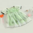 thumbnail image 3 of MesaSe Robe de Fête pour Tout-Petits Bébés Enfants Filles Été Sans Manches Imprimé Papillon Robe Tutu Tulle Superposé Princesse Robes d'Anniversaire, 3 of 6