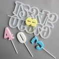 thumbnail image 4 of Classic Kitchen Accessories, 1Pcs Silicone Number Cooker 3D Number for Birthday DIY Baking Cooker, 4 of 7