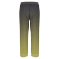 thumbnail image 3 of cllios Mens Long Sleeve Pajamas Sets Gradient Print Loungewear Ultra Soft Button Down Sleepwear 2 Pcs Pj Set with Pockets, 3 of 6