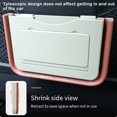 thumbnail image 4 of fastboy Foldable Car Trash Can Seat Back Waste Bin Space-saving Vehicle Clip Container Paper Storage Case Box Styling Interior Black 3, 4 of 6