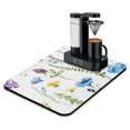 thumbnail image 1 of Experience Elegance with our Vintage Flower Herbs Dish Drying Mat - XL, Absorbent Microfiber, Perfect Kitchen Accessory, Protects Countertops (18x24 inch), 1 of 7
