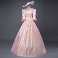 thumbnail image 2 of Pompotops Robe Vintage Gothique de Cour pour Femmes, Jupe à Volants en Dentelle, 2 of 4