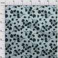 thumbnail image 3 of oneOone Rayon Light Blue Fabric Floral Fabric For Sewing Printed Craft Fabric By The Yard 56 Inch Wide, 3 of 4
