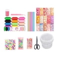 thumbnail image 2 of segolike Blow Bubbles Double Sided Tape with s Sequins DIY Crafts Waterproof Creative Transparent Color Handmade Ball Educational Toy for Adults , 49pcs without Tape, 3meters, 2 of 6