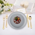 thumbnail image 4 of Birdeem Plastic Plates,Unbreakable Serving Plates,Shatterproof Snack and Dessert Plates for Kitchen,Camping,and Party Use,Lightweight and Durable Round Dinnerware, 4 of 9
