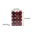 thumbnail image 2 of Vaidha 3cm Christmas Tree L Bauble Hanging Home Party Ornament Decor, 2 of 4