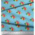 thumbnail image 3 of Soimoi Cotton Poplin Fabric Leaves Tropical Print Sewing Fabric Yard 56 Inch Wide, 3 of 3