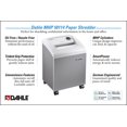 thumbnail image 4 of Dahle Matrix High Performance Small Office Shredder, Black, 4 of 4