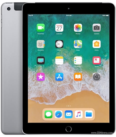 Apple iPad 6th Gen 9.7in Space Gray 32GB WiFi 2018 A1893 Model Refurbished