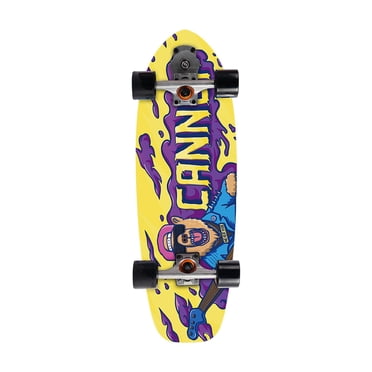 Almencla Maple Deck Cruiser Complete Skateboard for Kids and Adults Training Skate Board A