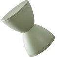 thumbnail image 4 of ORUYROP Footstool, Thickened Plastic Shoe Changing Stool, Round Footstool, Living Room Footstool, Low Coffee Table Footstool Living Room Bedroom Shoe Changing Stool Modern Home(Green), 4 of 5