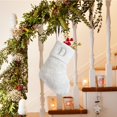 thumbnail image 1 of Aodebiao Personalized Christmas Stocking Embroidered Letter Holiday Sock Fireplace Mantel Decor Gift for Family Festive Home Celebration, 1 of 6