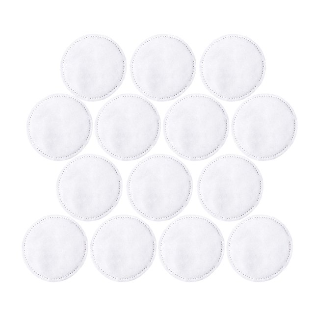 200 Pcs Tampons de Coton Démaquillant Ronds Épaissis Trois Couches pour le Visage