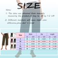 thumbnail image 5 of NECHOLOGY Women's Plus Size Loose Soft Drawstring Capri Yoga Pants, White, Size M, 5 of 5
