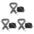 thumbnail image 3 of Maytalsory Sangle Réglable en Bandoulière Résistante aux Rayures et aux Déchirures Remplacement de Sangle de Sac à Main Gris 3Set, 3 of 6