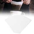 thumbnail image 1 of Cone Coffee Filter, #1 Unbleached Paper Filter, Disposable Coffee Strainer, Natural Filter Paper Compatible With 2-4 Cup Cone Coffee Maker, Household Coffee Accessory,White-8-12 Cup, 1 of 6