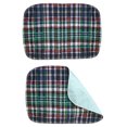 thumbnail image 2 of Platinum Care Pads 6 PACK - Plaid Small Washable Chair Pad Bed Pad / Small Reusable Incontinence Chair Underpad 17x24 - Perfect For Children And Adults Incontinence Protection, 2 of 5