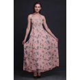 thumbnail image 2 of Bimba Robe Soleil de Plage pour Femmes à Corsage Smocké avec Imprimé Ceanothus et Oiseau Flowerpecker - Xxx-Grand, 2 of 7