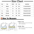 thumbnail image 3 of AherBiu Womens Plus Size Bras Large Bust Full Coverage Wireless High Supportive Bralette Solid Color Push up Bras, 3 of 7