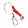 thumbnail image 1 of Diving  Hook, Diving Stainless Steel Single Hook With Lanyard Quick Release Buckle, 1 of 8