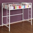 thumbnail image 4 of Manor Park Modern Metal Twin Loft Bed - Multiple Finishes, 4 of 6