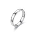 thumbnail image 1 of maskred 10 Pcs Bague Homme Femme Ronde en Acier Inoxydable Fermée Bagues Couples Décoration Main Amoureux Bijoux Simples pour Rendez-Vous Bijoux Blanc Taille 8, 1 of 8
