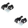 thumbnail image 3 of ZheElen 2pcs/set Advanced And Performance Motorcycle Fork Shoes Cover black 2Set, 3 of 6