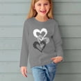 thumbnail image 5 of RXIRUCGD Chemises à Manches Longues pour Filles, Col Rond Mignon, Blouses Décontractées Élégantes (Gris, Taille : 4 Ans), 5 of 5