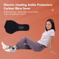 thumbnail image 3 of Electric Ankle Heating Pad Timed Temperature Control Heated Ankle Wrap Foot Ankle Warmer Home Office, 3 of 7