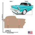 thumbnail image 4 of Advanced Graphics 2846 41 x 76 in. 50s Car Cardboard Cutout Standup, 4 of 4