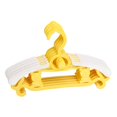 thumbnail image 3 of Elodie 5 Pcs Cintres Ajustables Garde-Robe Cintres Multifonctions pour Vêtements d'Enfants Jaune, 3 of 8
