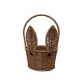 thumbnail image 1 of FEISHENTT Bread Basket Candy Baskets Easter Bunny Hanging Toy Woven with Handle Wicker Food Snack Container Food Storage Holder Beach Rattan Laundry, 1 of 5