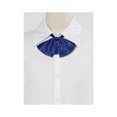 thumbnail image 5 of INSPIRE CHIC Nœud Papillon Pré-Noué pour Femme, Nœud Papillon, Sangle Ajustable, Cravates, Vêtement de Cou, Bleu Marine, Taille Unique, 5 of 5