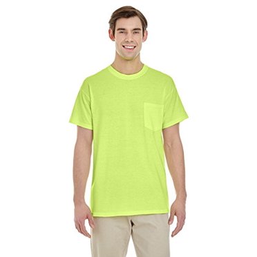 Adult Heavy Cotton 5.3 oz. Pocket T-Shirt-G530