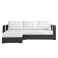 thumbnail image 2 of Modway Tahoe 2-Piece Outdoor Patio Furniture Sectional, White, 2 of 8