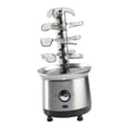 thumbnail image 4 of Chocolate Fondue Fountain Machine 4 Tiers Chocolate Fountain Cascading Fondue Dip Strawberries for Cheese Chocolate BBQ Sauce, 4 of 9