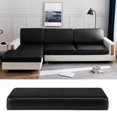 thumbnail image 2 of Couch Cushion Cover Black Waterproof Sofa Cushion Slipcover for RV Loveseat Sofa, 2 of 8