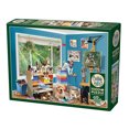 thumbnail image 1 of Cobble Hill Casse-Tête de 1000 Pcs - Chiots de Studio - Affiche d'Échantillon Incluse, 1 of 2
