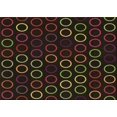 thumbnail image 1 of Ahgly Tapis Rectangulaire Lavable en Machine Intérieur Transitionnel Marron Chocolat, 7 Pieds x 9 Pieds, 1 of 7