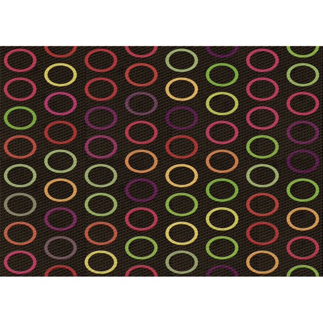 Ahgly Tapis Rectangulaire Lavable en Machine Intérieur Transitionnel Marron Chocolat, 7 Pieds x 9 Pieds
