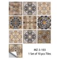 thumbnail image 4 of Clearance! 10 Pieces Of Color Seamless Frosted Tiles For Tiles With Adhesive Wear Non Slip Home Wall Stickers, 4 of 9