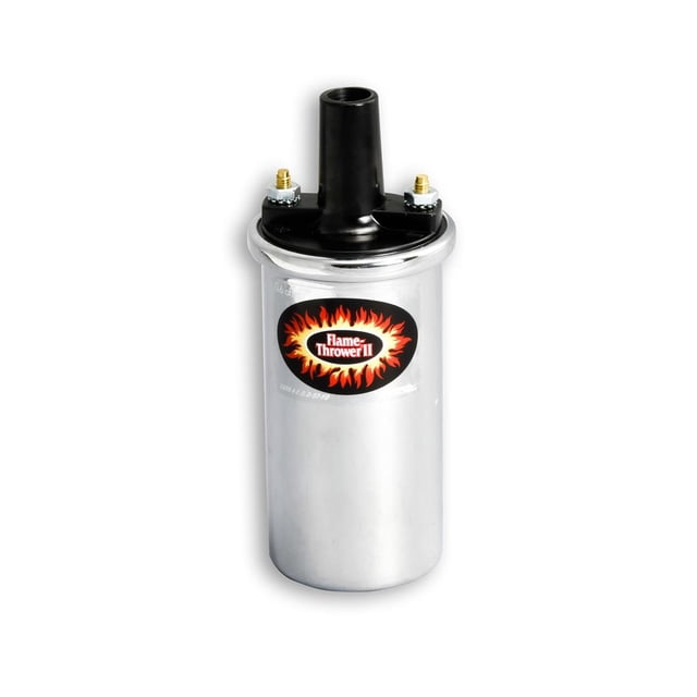 Pertronix Bobine d'Allumage 45001 Flame-Thrower III; Canister; 45000 Volts; Chrome