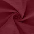 thumbnail image 4 of VEKDONE Pantalon Long en Lin pour Femmes Bourgogne P, 4 of 5
