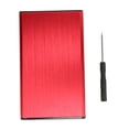 thumbnail image 1 of Boîtier de Disque Dur Portable USB 3.0 2.5 Pouces Aluminium avec Indicateur de Statut LED, Support Capacité 2 To, Taux de Transfert 6Gbps, 1 of 8