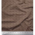 thumbnail image 1 of Soimoi Polyester Crepe Fabric Leopard Skin Small Print Fabric by The Yard 42 Inch Wide, 1 of 3