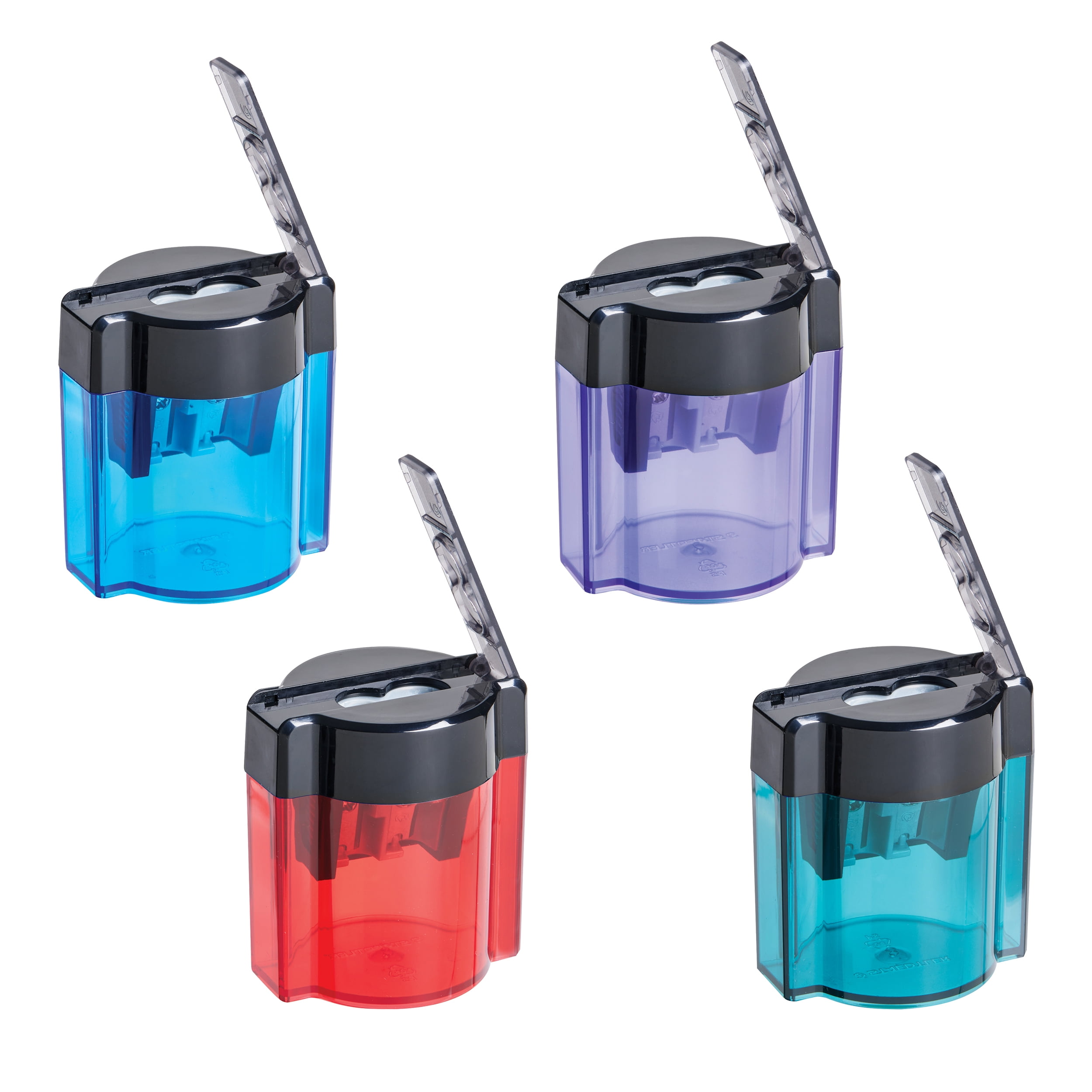 Staedtler Manual pencil Metal Sharpener - 2 Holes with Hinged Lid, 1pc