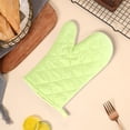 thumbnail image 4 of EGNMCR Kitchen Gadgets 1 PC Solid Color Quilted Microwave Non Scalding Heat Resistive High Temperature Non Slip Gloves Kitchen Oven Baking Special Suitable For Kitchen Restaurant Polyester mittens, 4 of 6
